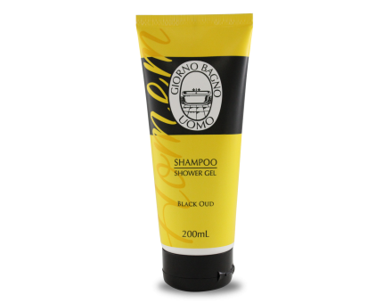 Shampoo Shower Gel Amarelo Giorno Uomo Black Oud