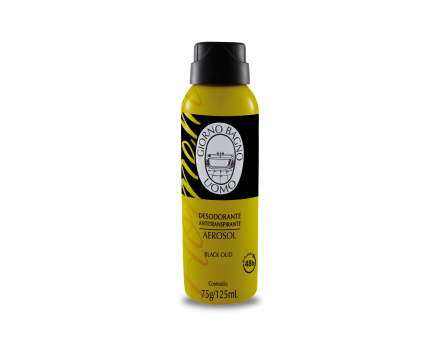 Desodorante Amarelo Giorno Uomo Black Oud Antitranspirante